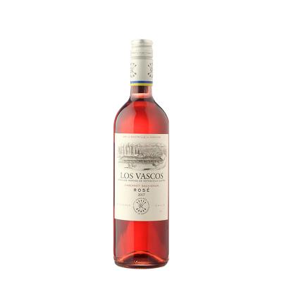 ASC 拉菲进口红酒 巴斯克玫瑰桃红葡萄酒干红1瓶智利原瓶正品
