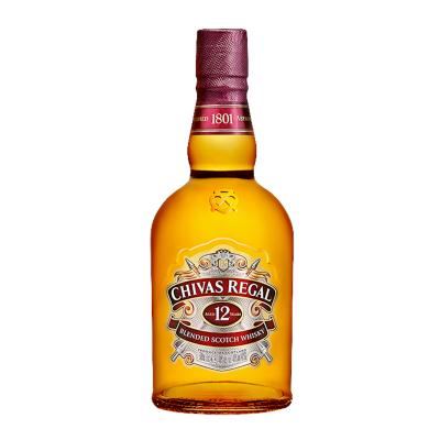 Chivas/芝华士12年苏格兰威士忌500ml英国 进口洋酒烈酒高端送礼