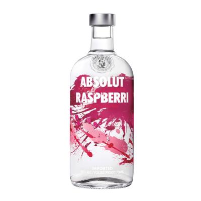 Absolut伏特加覆盆莓700ml瑞典进口洋酒 烈酒鸡尾酒基酒